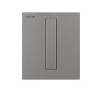 Plaque de cde urinoir lis ineo au103 acier inoxydable brossé 125x10x145 - LAUFEN H9091039280001
