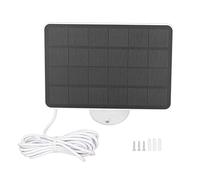 Plaque de cellule solaire 3,3 W, panneau solaire résistant aux intempéries avec support de montage réglable, chargeur solaire en silicium monocristallin 6 V pour caméras de