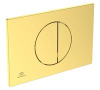 Plaque de chasse pour système ProSys, double débit, en ABS, finition or brossé