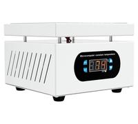 Plaque de chauffage pour soudure - Station de préchauffage pour cartes électroniques - 500 W - 150 x 150 mm - Réparation de cartes électroniques - Blanc