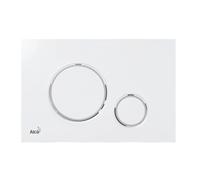 Alca Thin bouton de chasse d'eau pour WC blanc M770