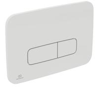 Ideal Standard Bouton de chasse d'eau Oleas R0123AC – mécanique, double flux, blanc