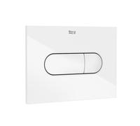 Plaque de commande double touche en plastique, blanc (A890222200)