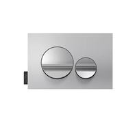 Jacob Delafon - Plaque de Commande WC Suspendu - Compatible bâtis-support Jacob Delafon - Touches Rondes - Plaque Chrome Mat, Touches Chrome - E20859-CP-MTC