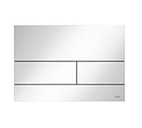 Tece TECEsquare - Commande de chasse d'eau, blanc brillant 9240832