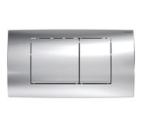 Geberit Plaque de déclenchement Twinline chrome brillant / chrome mat 115.899.KH.1