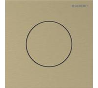 Plaque de commande Geberit type 40 urinoir - pneumatique - rond - laiton/geb/easy-to-cl 116.014.QF.1