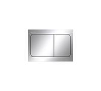 Plaque de commande ineo air dispositif double chasse chromé 203x6x145 mm - LAUFEN H9001130040001