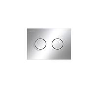 Plaque de commande ineo groove dispositif double chasse chromé 203x18x145mm - LAUFEN H9001170040001