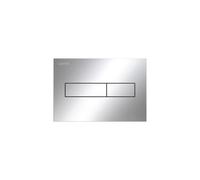 Plaque de commande ineo horizon dispositif double chasse chromé 213x6x145mm - LAUFEN H9001110040001