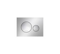 Plaque de commande ineo moondance dispositif double chasse chromé 203x6x145 mm - LAUFEN H9001160040001