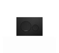 Plaque de commande ineo moondance dispositif double chasse noir mat 203x6x145 mm - LAUFEN H9001167160001