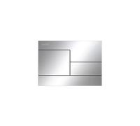 Plaque de commande ineo skyline dispositif double chasse chromé 208x6x148mm - LAUFEN H9001180040001