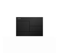 Plaque de commande ineo skyline dispositif double chasse noir mat 208x6x148 mm - LAUFEN H9001187160001
