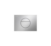 Plaque de commande ineo sunrise dispositif double chasse chromé satiné 203x6x145 - LAUFEN H9001120070001