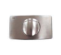 Plaque de commande inox MODUL'O - NICOLL - Pièce détachée WC suspendu - Gris - 335 x 200