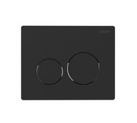 Plaque de commande SIAMP Sphère Ingenio noir mat