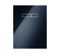 Tece Plaque de commande TECElux 9650003 – Verre noir, électronique Sen-Touch