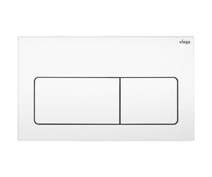 Plaque de commande WC double touche Visign for Style 5 - blanc alpin VIEGA