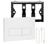 Plaque de Commande WC Suspendu Compatible Geberit Sigma 01, UP300 & UP320 | Plaque de déclenchement, Panneau de Réservoir d'eau Caché, Plaque WC Suspendu Kits d'outils