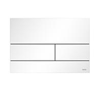 Tece Square II bouton de chasse d'eau pour WC blanc 9240834