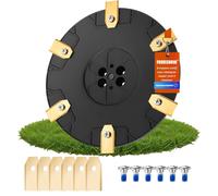 Plaque de couteau + 6 couteaux pour les robots tondeuses Gardena Sileno Minimo et Husqvarna Aspire