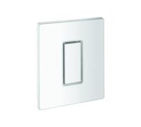 Plaque De Couvercle GROHE 42377 Avec Bouton Poussoir Blanc Alpin