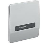 plaque de couverture Geberit en acier chromé 240841001 avec kit d'échange IR