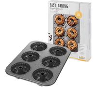 Plaque de cuisson cake - BIRKMANN - EASY BAKING - Acier carbone - Anti adhésif - Ø10 cm, 35 x 27 x 5 cm
