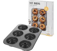 Plaque de Cuisson Cake BIRKMANN Easy Baking, Acier Carbone Antiadhésif, Ø10 cm, 35 x 27 x 5 cm