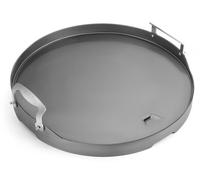 Plaque de cuisson, diamètre 47 cm, avec poignée amovible, pour barbecues en céramique