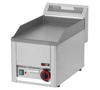 Plaque de cuisson électrique, lisse, dimensions 330 x 600 x 290 mm, en acier inoxydable