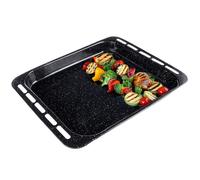 Plaque de Cuisson Émaillée 45,5x36x5cm Premium Résistante Polyvalente