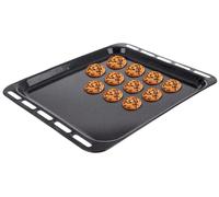 Plaque de cuisson émaillée - Plaque pour biscuits - 44,5 x 36 x 2 cm - Métal - Noir