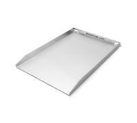 Plaque de cuisson en acier inoxydable | Plancha 45x30cm - convient au Napoleon Rogue (avec brûleur arrière) | 4mm Massiv