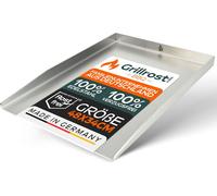 Plaque de cuisson en acier inoxydable | Plancha 48x34cm - convient pour Genesis II & Broil King Imperial/Regal | 4mm massif