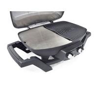 Plaque de cuisson en acier inoxydable | Plancha adaptée au Napoleon Travel Q - remplace la moitié gauche de la grille de cuisson - extra massive