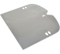 Plaque de cuisson en acier inoxydable | Plancha adaptée au Weber Traveler - remplace une moitié de grille - extra massif