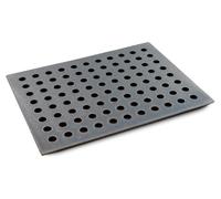 Plaque de cuisson en fonte, dimensions 27 x 35,5 cm