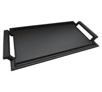 Plaque de cuisson en fonte, dimensions 43x23 cm, compatible avec les plaques à induction et les feux ouverts