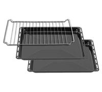 Plaque de cuisson - Ensemble avec grille - 44,5 x 37,5 cm - Compatible avec les marques Bauknecht, Indesit, Whirlpool, Algor et Candy