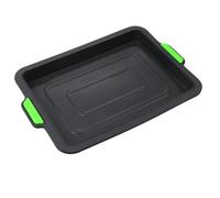 Plaque de Cuisson Épaisse Carrée en Silicone avec Poignées | Format Portable, Usage au Four pour Gâteaux et Légumes Rôtis, Prise en Main Facile, Usage Domestique ou Professionnel