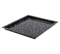 Plaque de cuisson GN 2/3 émail granit 354 x 325 x 20 mm