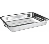 Plaque de cuisson Ibili-Bistrot, acier inoxydable, 53 x 38 x 7,5 cm, argent