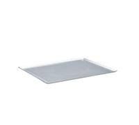 Plaque de cuisson inox perforé bords pincés