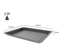 Plaque de cuisson perforée Air Fry (45,5 x 37,5 x 3,4 cm) pour four Bosch - 17007258