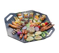 Plaque de cuisson, plaque de cuisson, plaque en fonte, gril Sizzle Grill Grilling Excellence Grill Cuisinière de cuisinière Plaque de cuisson en fonte Plancha en fonte Fêtes savoureuses Brillance