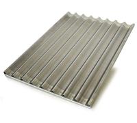 Plaque de cuisson pour baguette, en aluminium perforé, dimensions 60 x 80 cm