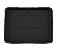 Plaque de Cuisson pour Barbecue Rectangulaire en Fonte, Grillades Maison | Surface Allongée Spacieuse, Chauffe Uniformément, Nettoyage Facile, Cuisson sur Plaque ou Brasero, pour Carottes et Poulet