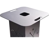 Plaque de cuisson pour brasero de 78 cm | Accessoires pour braseros | Robuste et fabriquée en acier de haute qualité | Plaque de cuisson pour des moments chaleureux dans votre jardin
